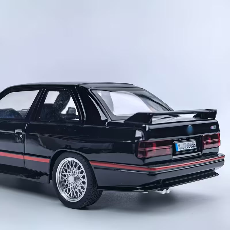 Premium 1:24 Scale, Alloy Luxury Car Model, Car Ornament, Miniature Model Car, Car Collectible, with Cool Garage Background Board Set. Comes with a Collection Base. Holiday Gift