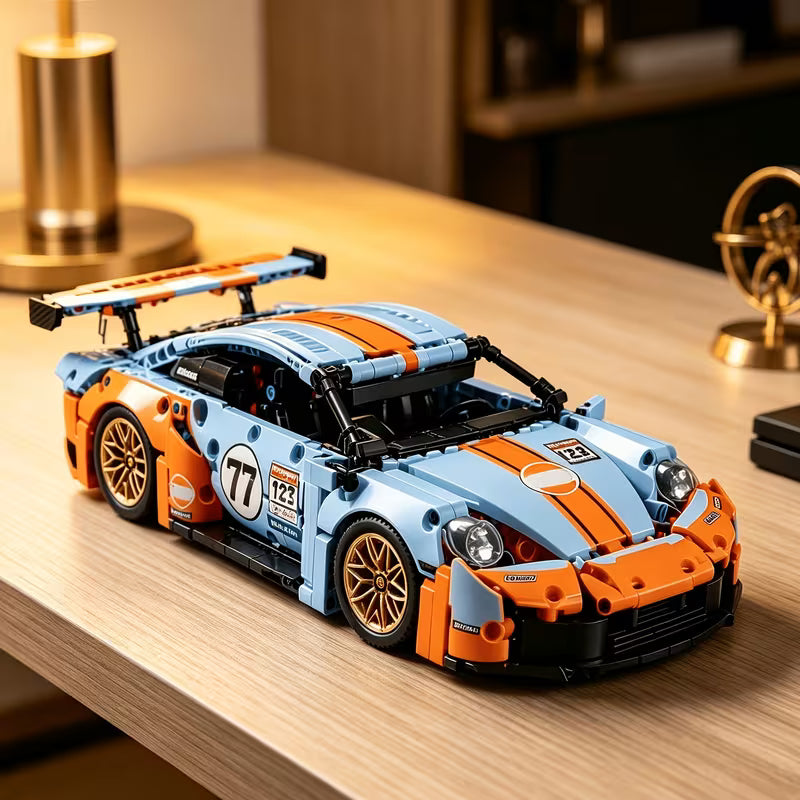 Supercar Building Blocks STEM Toy, Sports Car Model
