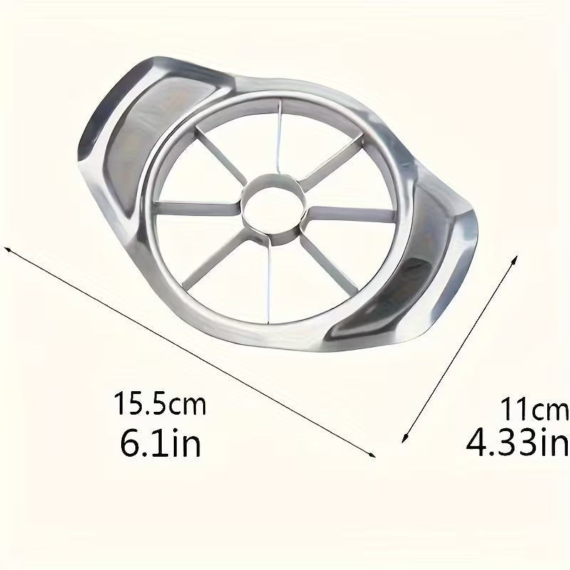 1pc Stainless Steel Apple Corer Slicer, Creative Kitchen Fruit Cutter, Multifunctional Fruit Divider