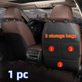 Multi functional storage anti kick pad for car seats, blocking shoe prints to prevent pets from dirtying the interior,