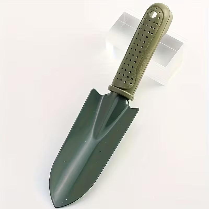 1pc Metal Gardening Shovel, Ergonomic Handle, Rust-Proof & Durable, Digging, Planting & Weeding Tool