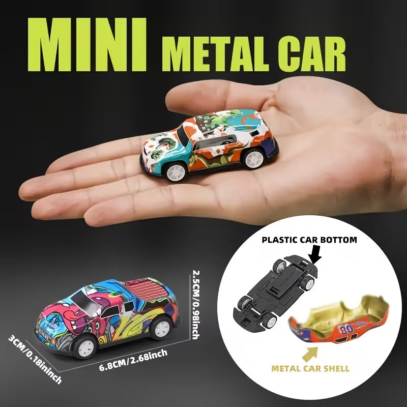 Mini Racing Car Set, Pull-Back Toy Cars, 12/20/48pcs