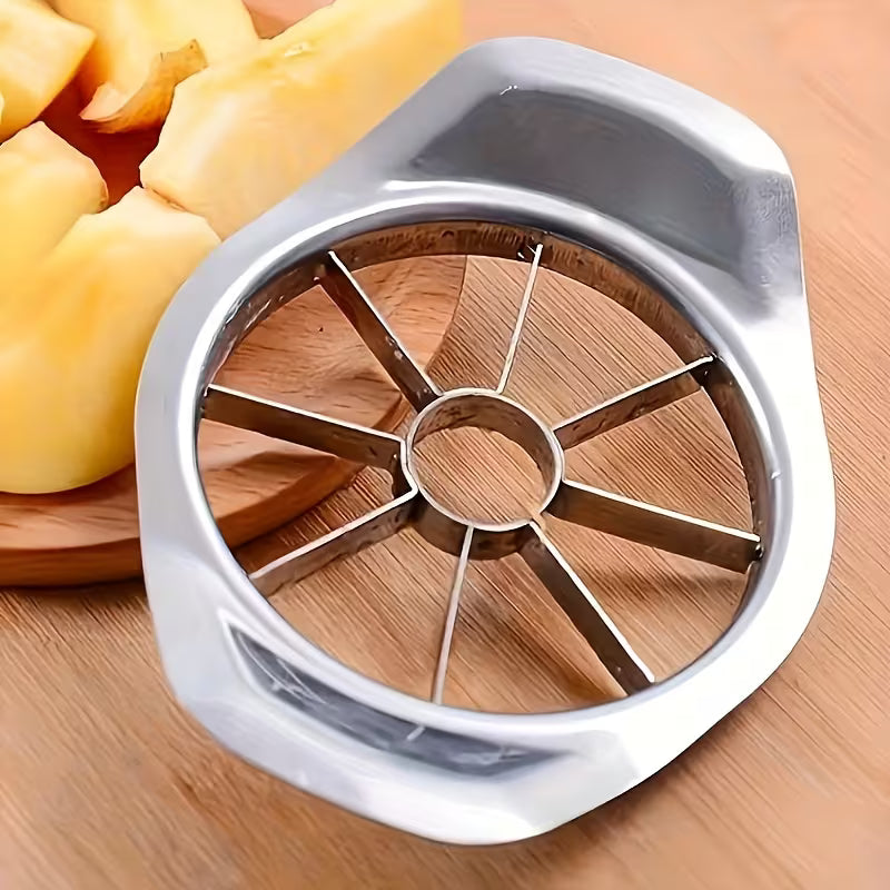 1pc Stainless Steel Apple Corer Slicer, Creative Kitchen Fruit Cutter, Multifunctional Fruit Divider