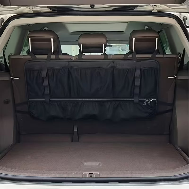 1pc Car Fishing Gear Storage Bag Car Rod Holder Wear-Resistant Car Umbrella Fishing Tackle Organizer Bag Storage Bag Fishing Additions Storage