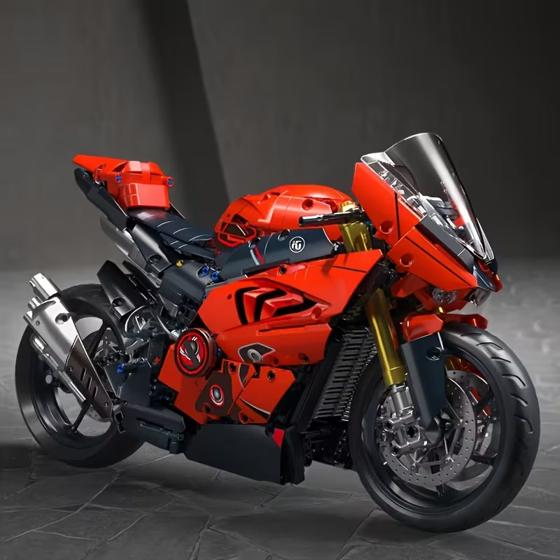 1:5 Super Large Motorcycle Building Blocks