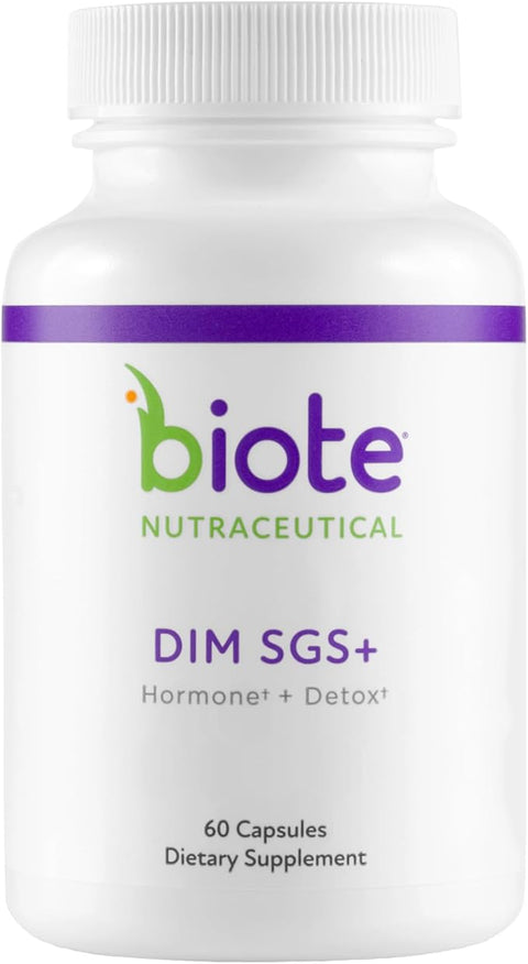DIM SGS+ Hormone Balance & Detox Support Capsules – 60 Count | by BioTE Nutraceuticals
