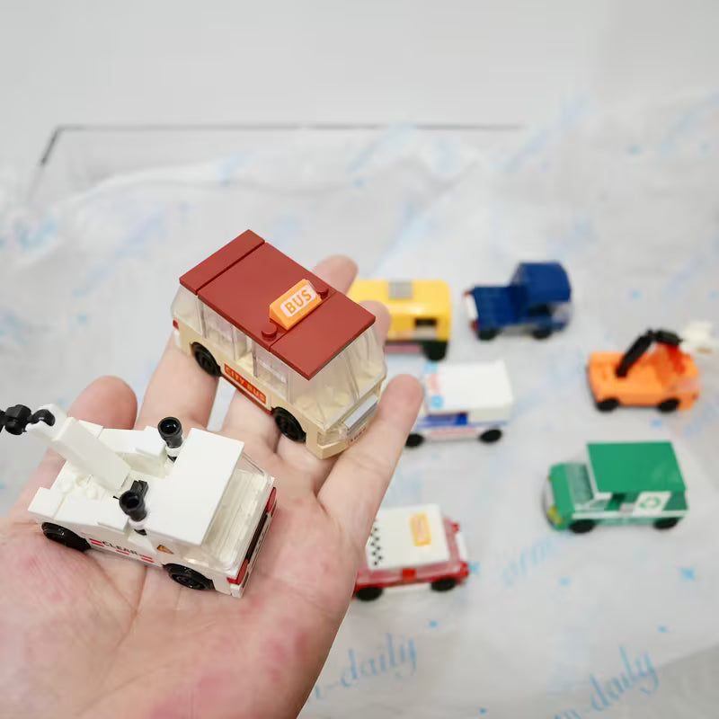 8pcs City Vehicle Building Blocks Set