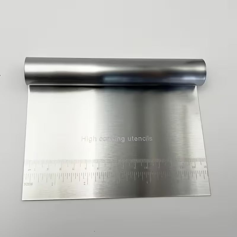 Stainless Steel Kitchen Spatula and Dough Tools - Durable Dough Cutter and Bread Cutter