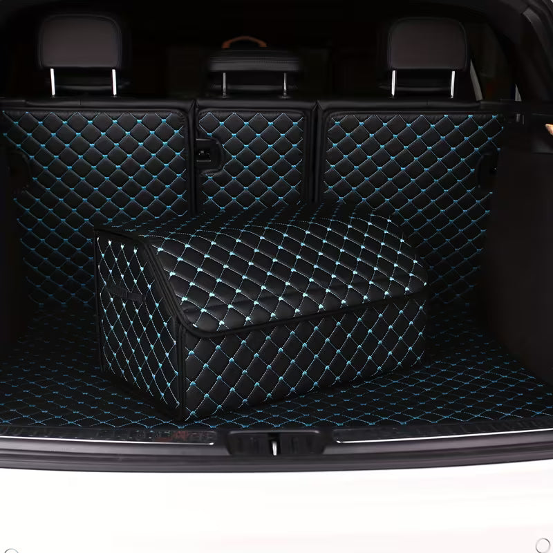 Car Trunk Organizer Box, Trunk Storage Box, Car Storage Box, Multiuse Tools Storage Bag for Tidying And Emergency Storage for Women Lady Heart-Shaped