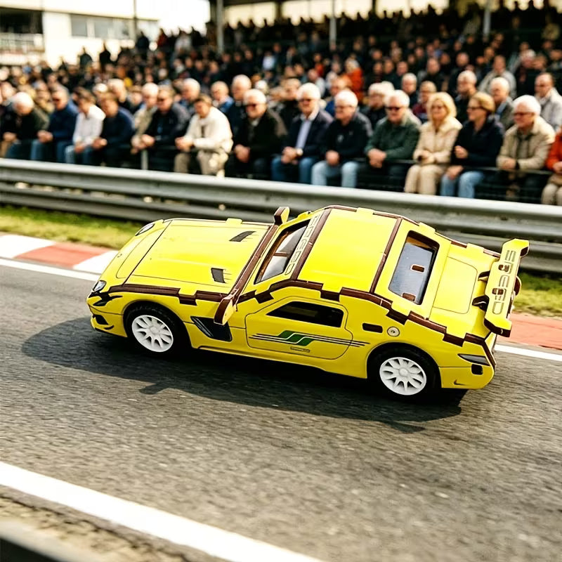 Wooden Puzzles for Adults, Wooden SuperCar, Model Car Kits, DIY Collectibles-Unique Gift on Birthday, Best Gift for Handicraft Enthusiasts
