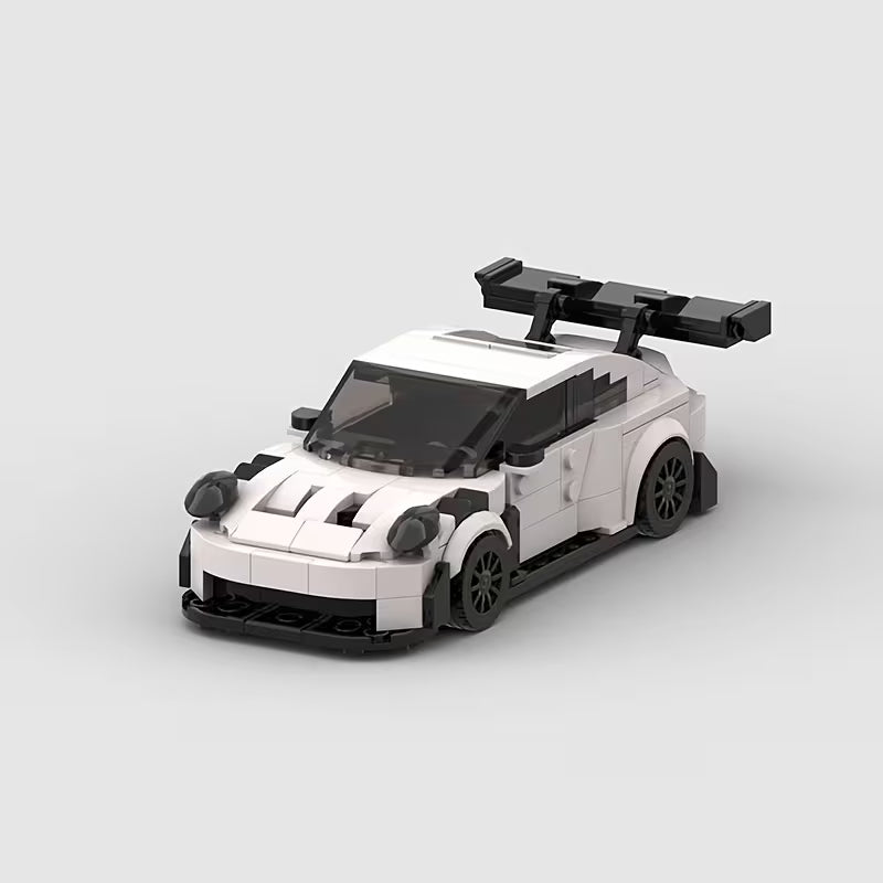 365PCS MOC Super Sports Car Building Blocks, DIY Assembly Model Kit