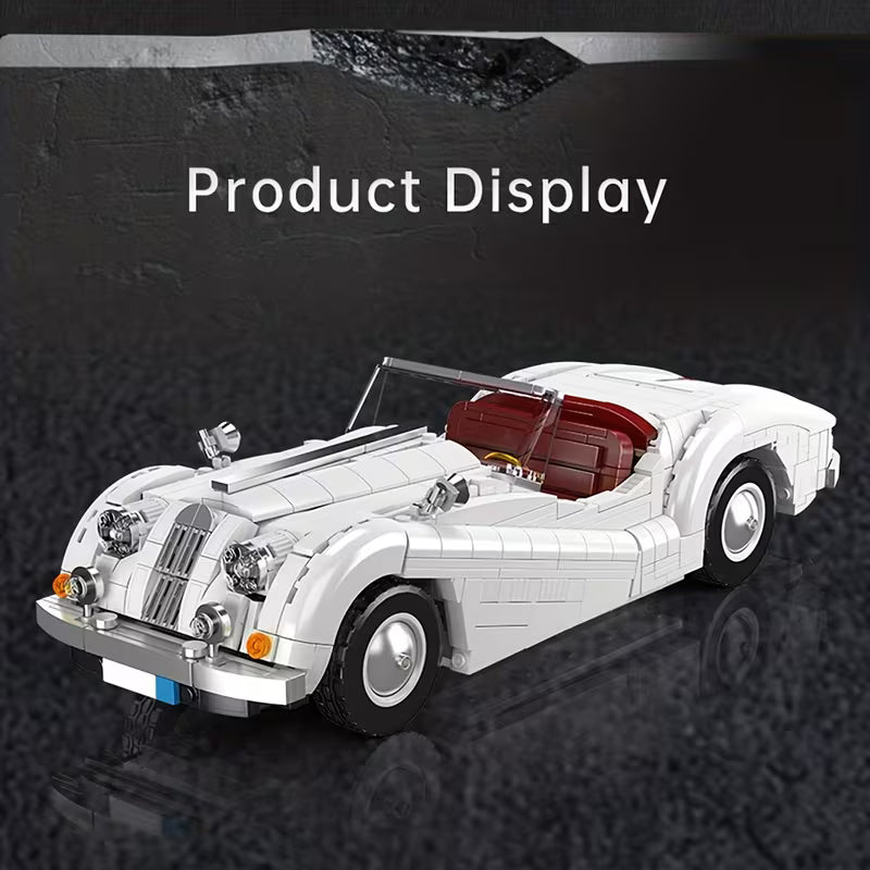 1302PCS Convertible Sports Car Building Blocks Set Best Choice for Car Enthusiasts, SPEBRICK 10236