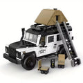 676PCS Camping Off-Road Car Building Blocks collection of home decorations Halloween Thanksgiving Christmas gifts