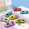 8pcs Random Metal Spring Toy Cars for Kids