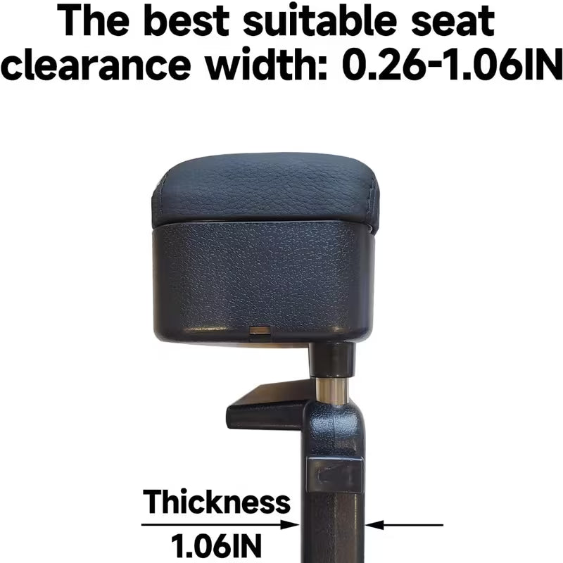 Leta Car Armrest Storage Container, Vehicle Seat Gap Filler Organizer, Car Storage Solutions, Arm Rest for Vehicles