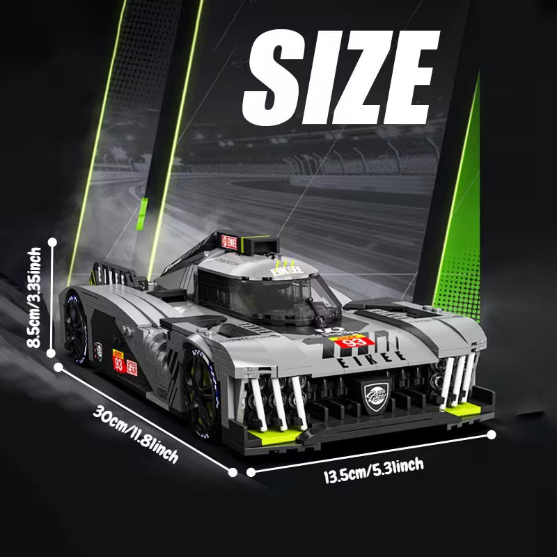 1028Pcs Supercar Model Building Blocks Set Best Gifts for Christmas/ New Year/ Brithday/ Party/ Valentine