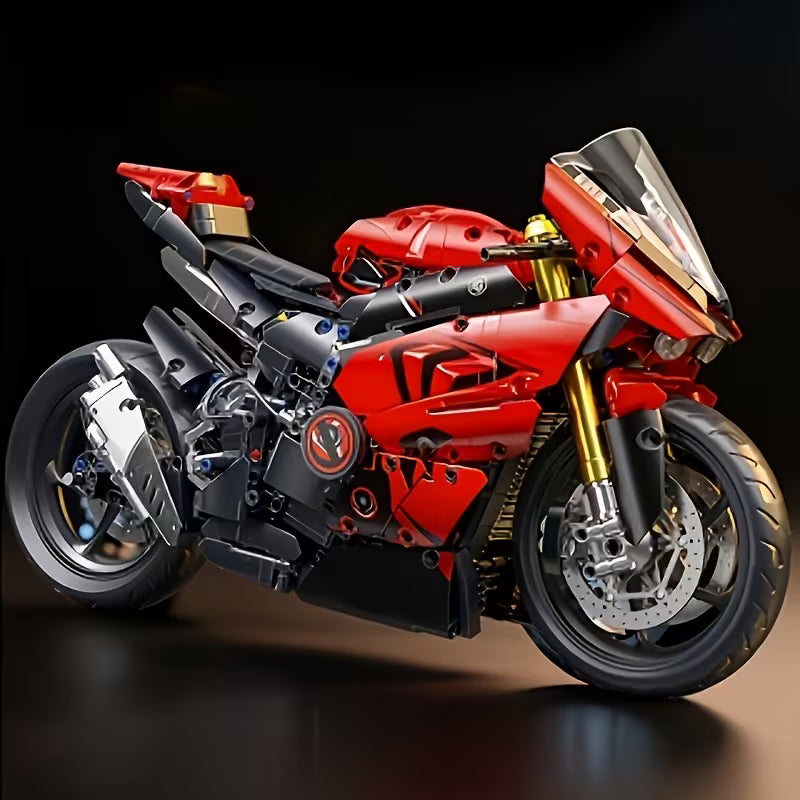 1:5 Super Large Motorcycle Building Blocks
