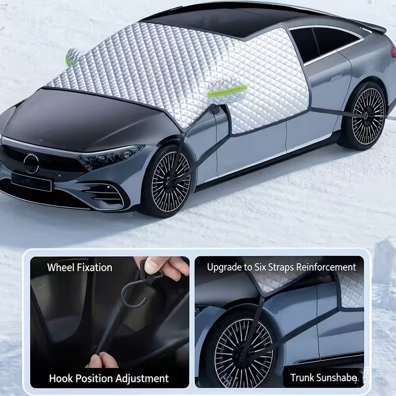 Car Sunshade Windshield Sunshade Full Coverage Anti-Sun Insulation Car Cover