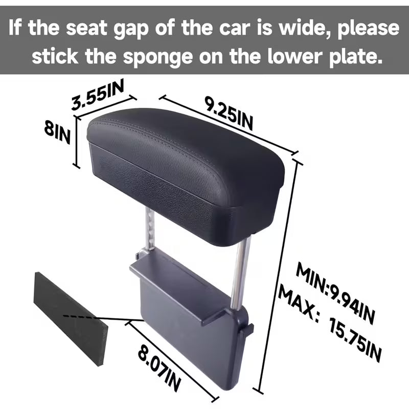 Leta Car Armrest Storage Container, Vehicle Seat Gap Filler Organizer, Car Storage Solutions, Arm Rest for Vehicles