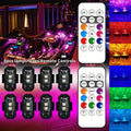 8pcs Light Up the Night: RGB LED Aircraft Lights for Car Motorcycles Truck Airplanes Helicopters LED light ambiance light
