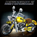 Classic Motorcycle Building Blocks Set Motorbike Model Kits Bricks Gifts