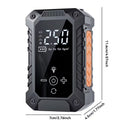 Portable Tire Inflator] Suitu 150 PSI Wireless Tire Inflator, Portable Air Compressor, Equipped With LED Light