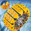4pcs New Universal Anti-Slip Car Chains, All-Season Snow Chains, Suitable for Snow, Ice & Mud, Fits SUV & Off-Road Truck Tires