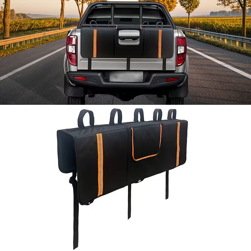 Pickup Truck Tailgate Liner, Rear Protection Mat, Mountain Bike Tailgate Liner