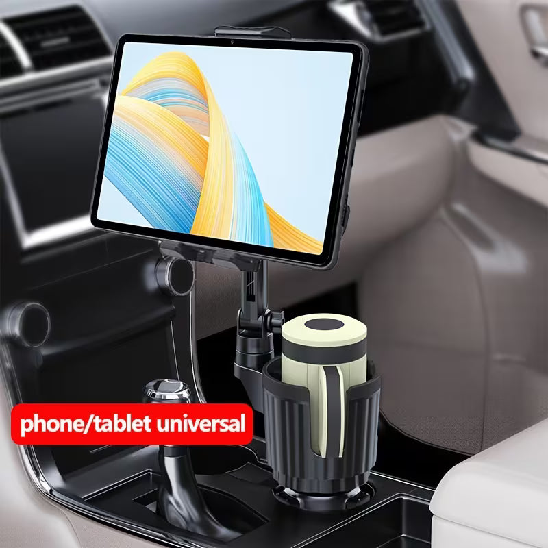 Car Cup Holder Cell Phone/Tablet Holder Multi-functional Car Cell Phone Holder 3in 1 LARGE
