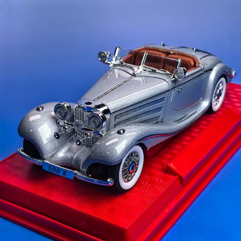 1:24 Scale Alloy Luxury Car Model with Display Base