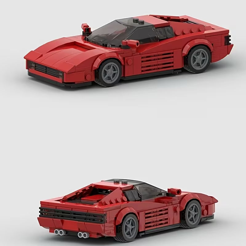 Automotive Theme, City Champion Tech Car Model Kit, Collectible Toy Model, Made of Durable ABS Material, Ideal Gift for Giving.