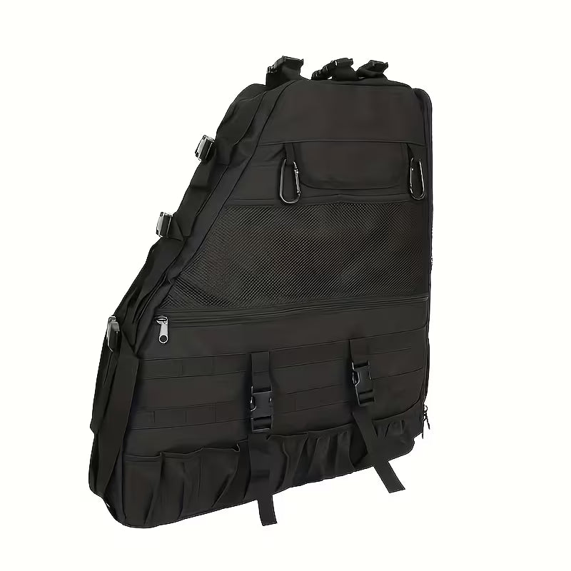 Roll Bar Storage Bag Cargo Cage for 97-23 for JEEP for Wrangler JK TJ LJ & Unlimited JL 4-Door with Multi-Pockets & Organizers & Cargo Bag Saddlebag Tool Kit
