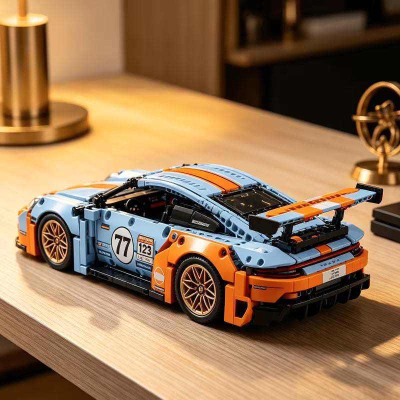 Supercar Building Blocks STEM Toy, Sports Car Model