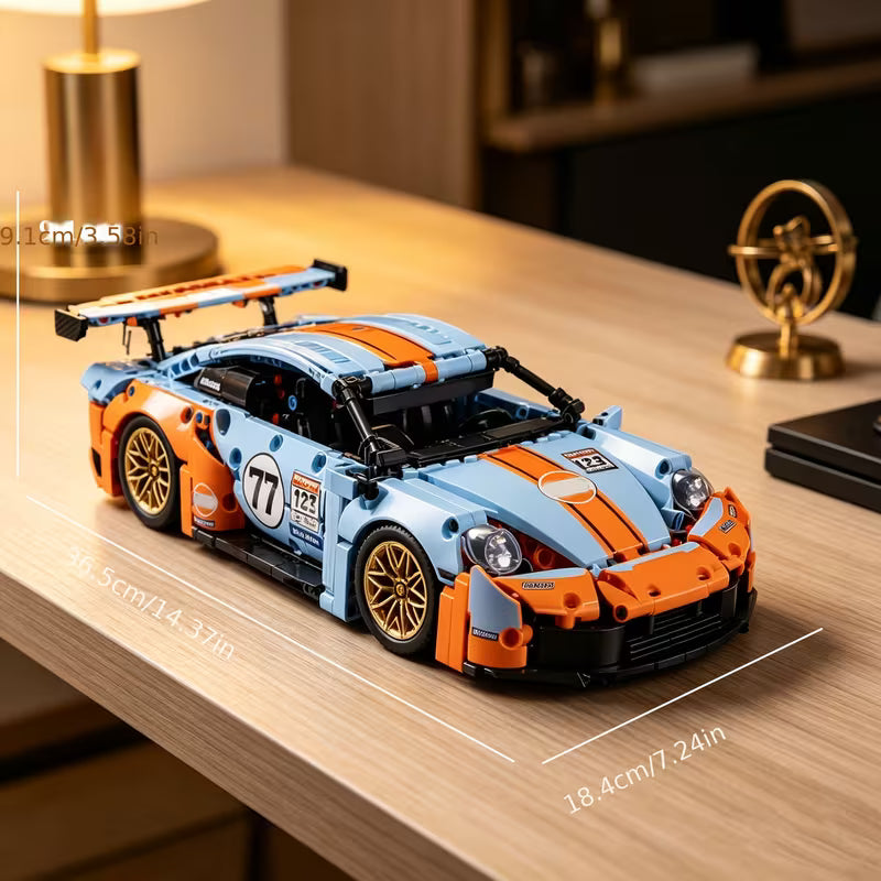 Supercar Building Blocks STEM Toy, Sports Car Model