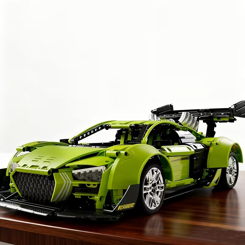 1:10 Scale Sports Car Building Blocks Set  Christmas Gift, Halloween Gift, Birthday Gift