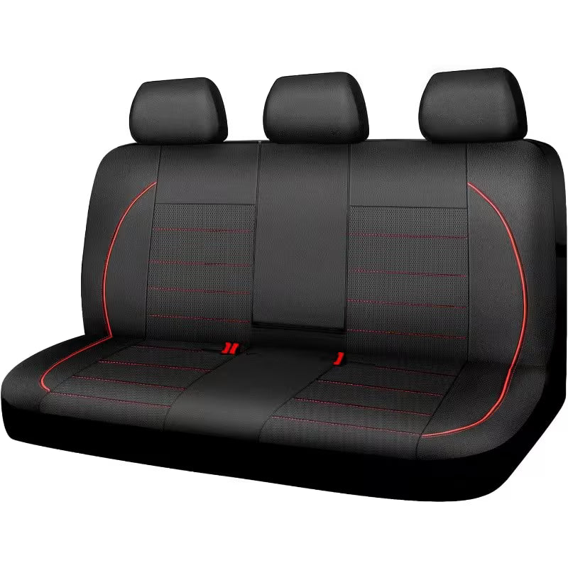 Universal Faux Leather Rear Car Seat Cover Waterproof Bench Seat Protector