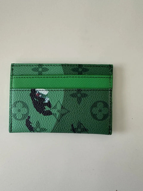 “Premium Leather Double Card Holder – Slim Luxury Wallet for Everyday Carry”