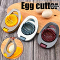1pc Stainless Steel Egg Slicer, Multifunctional Kitchen Gadget, Manual Cutter for Eggs & Fruits