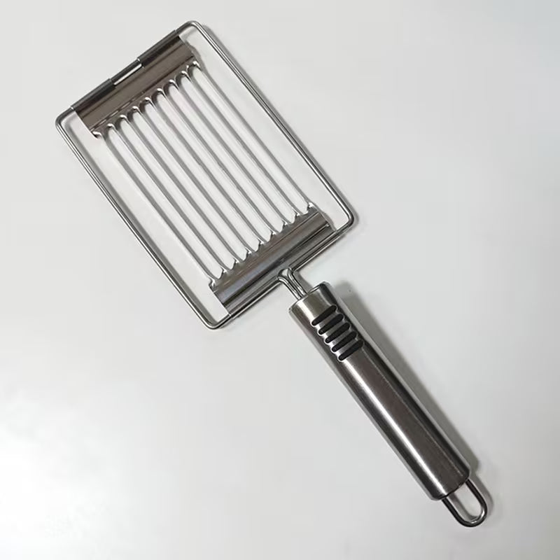 Stainless Steel Vegetable & Fruit Slicer, Tomato Slicer, Luncheon Meat Slicer, Egg Slicer, Multifunctional Vegetable Slicer