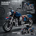 DIY Motorcycle Building Blocks Kit ABS Challenge Collection Gift