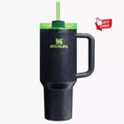 Stanley Quencher 40oz H2.0 FlowState Tumbler Black Travel Cup