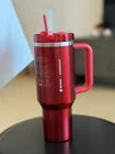 Stanley X Starbucks Limited Holiday Red Quencher 40oz Tumbler Flowstate H2.0