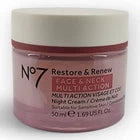 No7 Restore & Renew Multi Action Night Cream - 1.69 oz