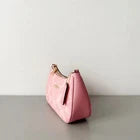COACH Teri Shoulder Bag In signature canvas/Gold/Powder Pink