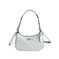 COACH Teri 2Way Shoulder Bag Signature Canvas White