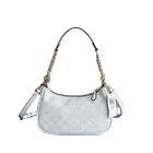 COACH Teri 2Way Shoulder Bag Signature Canvas White
