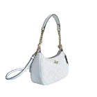 COACH Teri 2Way Shoulder Bag Signature Canvas White