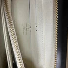 Louis Vuitton Damier Azur Check Zip-Around Wallet White Blue Zipper Coin Pocket