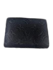 Louis Vuitton Claire Wallet Compact Leather Black Monogram Used