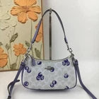 New COACH CR292 Teri 2way Signature Canvas Blueberry Outlet fromJPN